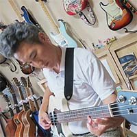 レッスン中の生徒さん