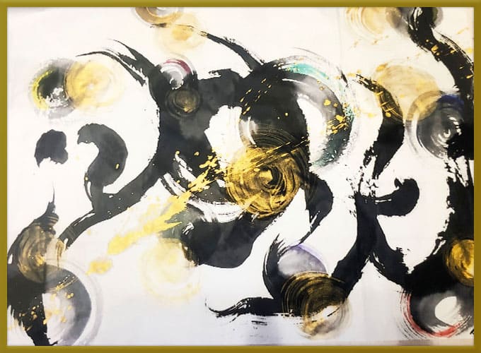 書作品 『十人十色』